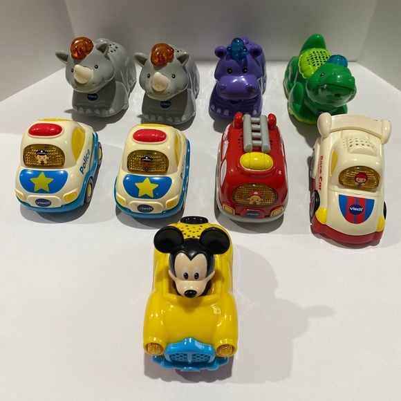 Vtech Go go Smart Wheels Cars, Animals And Mickey Mouse - Picture 1 of 14